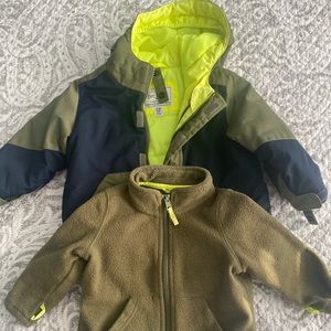 Toddler 12-18m winter coat 3 in 1 jacket